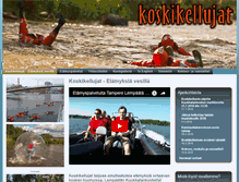 Tablet Screenshot of koskikellujat.fi